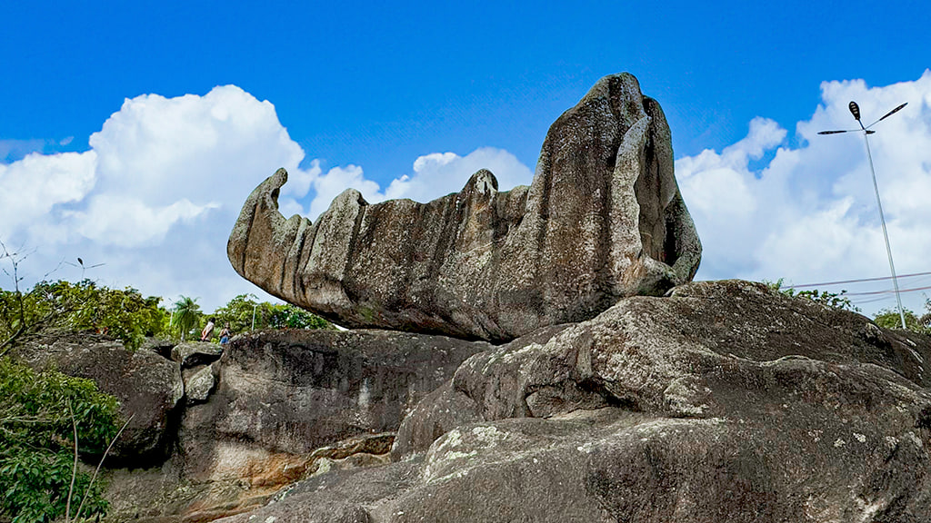 Parque Municipal Pedra do Navio em Bom Jardim Pernambuco
